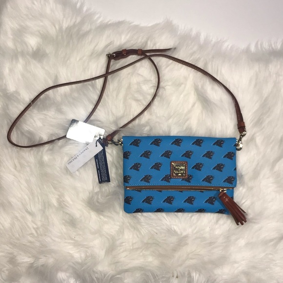 Dooney & Bourke Bags Dooney Bourke Carolina Panthers Crossbody Nwt Poshmark